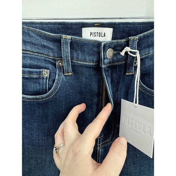 Pistola Dark Blue Skinny Jeans - Picture 10 of 11
